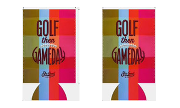 Drink Koozie - Golf then Gameday