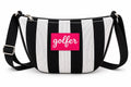 Crossbody Bag - Black/White Golfer