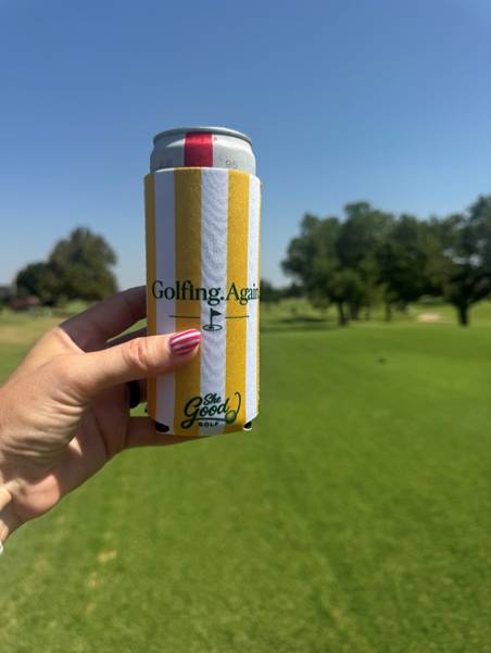 Drink Koozie - Golfing Again