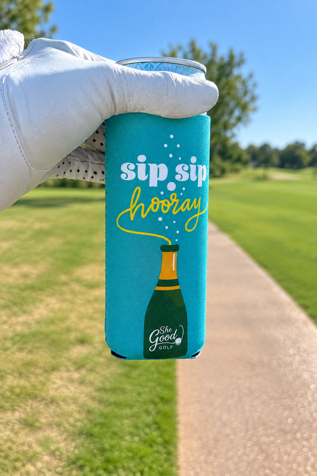 Drink Koozie - Sip Sip Hooray