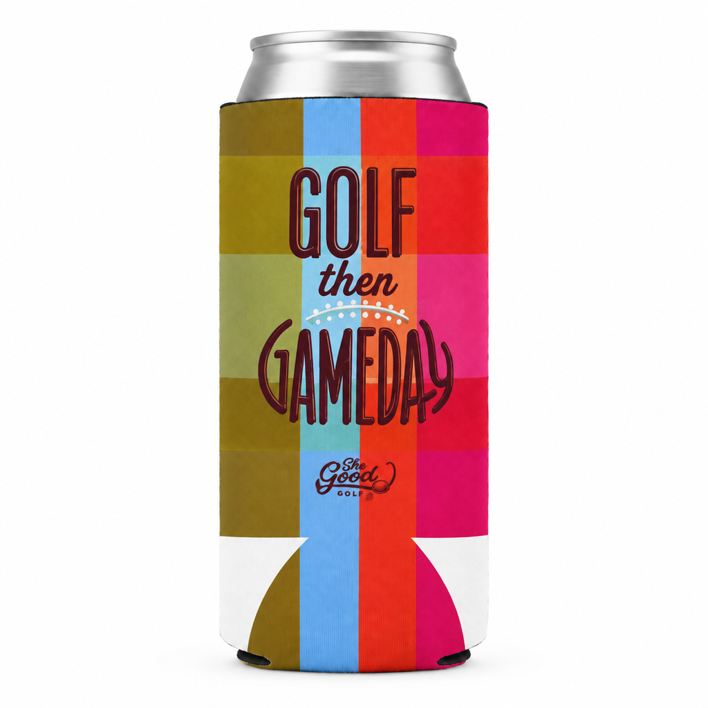 Drink Koozie - Golf then Gameday