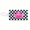 Queen bag tag rotated horizontally